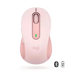 LOGITECH - Mouse M650 bluetooth USB Scroll Rapido - Rosa