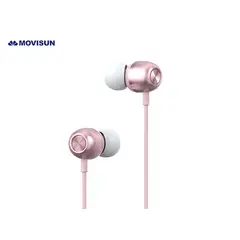 MOVISUN - Audífonos Handsfree Micrófono Enjoy P3 rosado