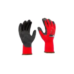 GENERICO - Guante Multiflex Nylon Látex Talla L 9 Spro - Rojo