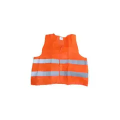 C AND A TOOLS - Chaleco de Seguridad Naranja 02 Cintas Reflectivas C&A - Naranja