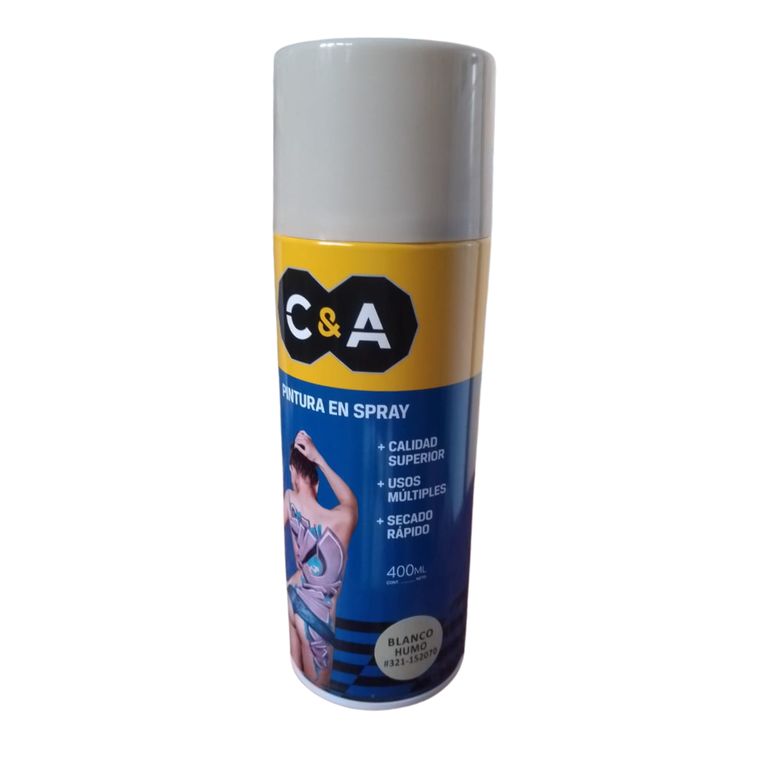 Pintura Spray C&A Blanco Humo # 321  -  Blanco