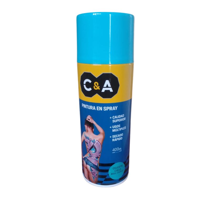 Pintura Spray C&A Celeste Cielo #32C - Celeste