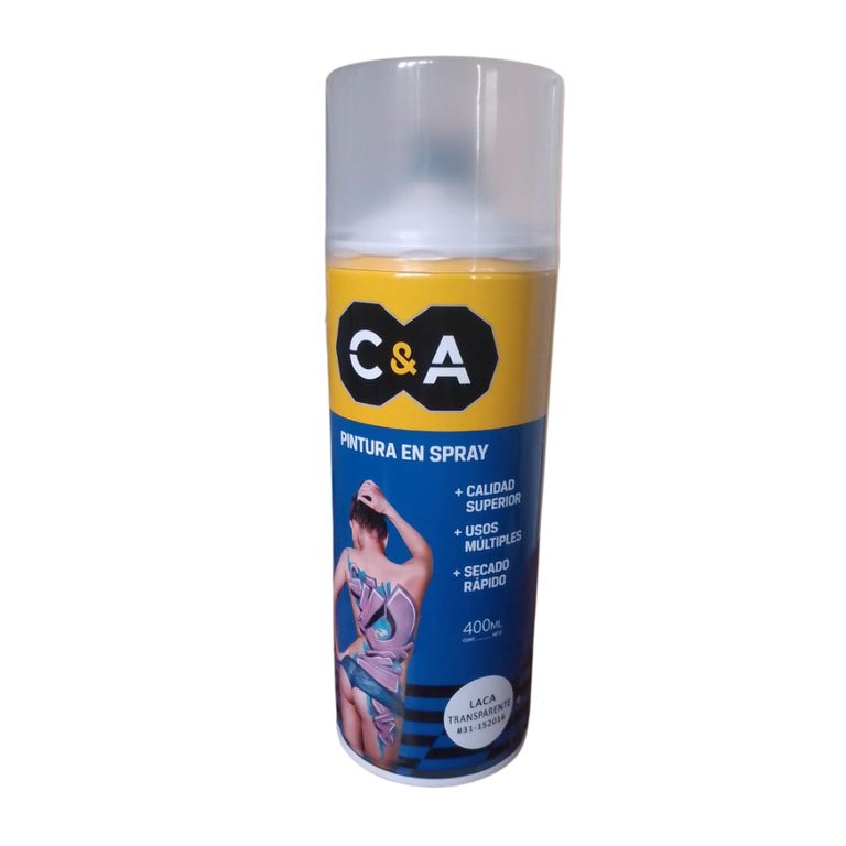Pintura Spray C&A Laca Transparente #31 - Transparente