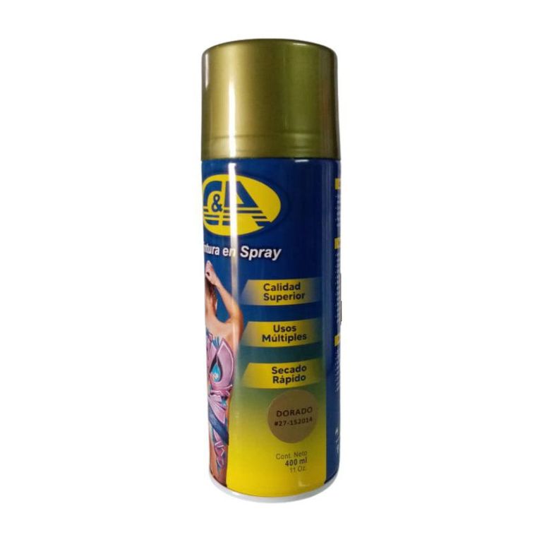 Pintura Spray C&A Dorado # 27 - Dorado