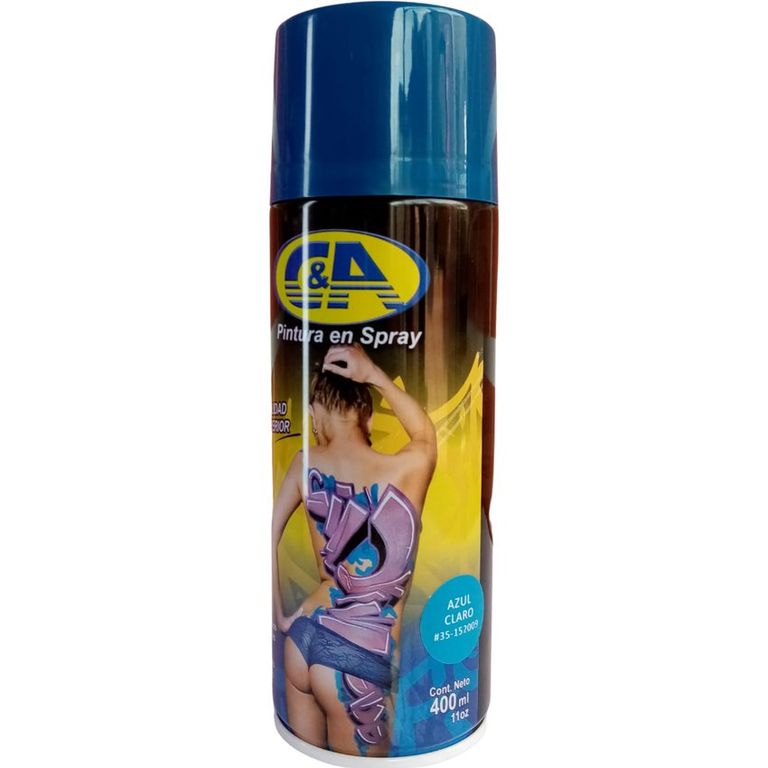 Pintura Spray C&A Azul Claro # 35 - Azul