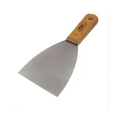 C AND A TOOLS - Espátula Mango Madera 5" C&A -  Gris / Marrón