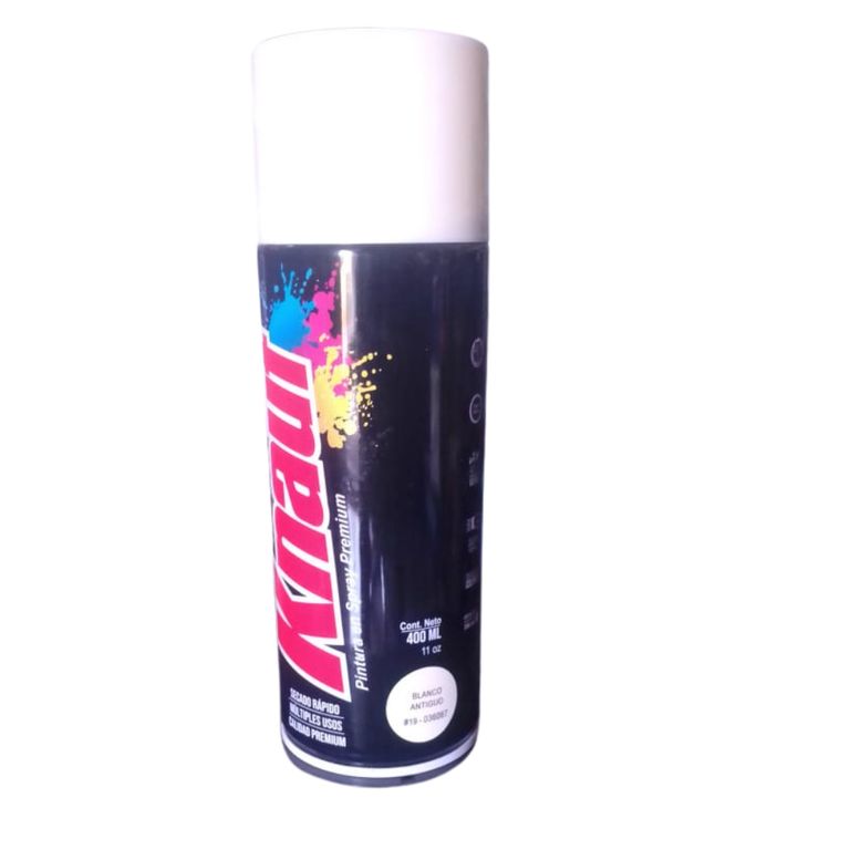 Pintura Spray Blanco Antiguo # 19 - Blanco