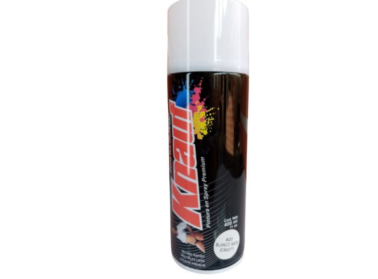 Pintura Spray Blanco Mate #20 - Blanco