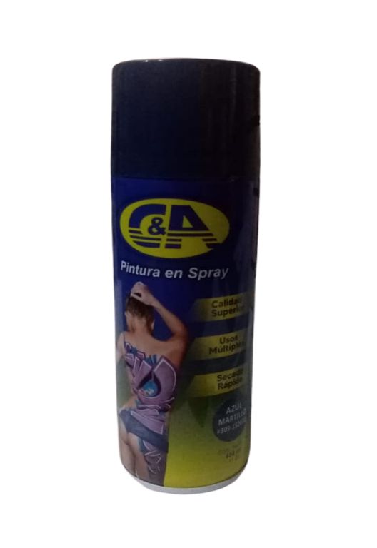Pintura Spray C&A Azul Martillo #309 - Azul