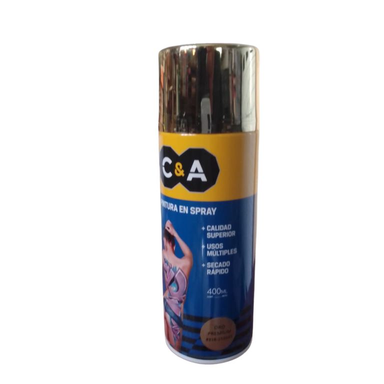 Pintura Spray C&A Oro Premium #318 - Dorado