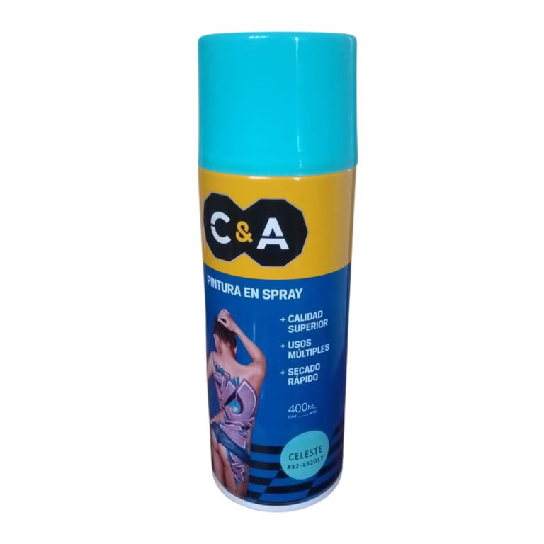 Pintura Spray C&A Celeste # 32 - Celeste