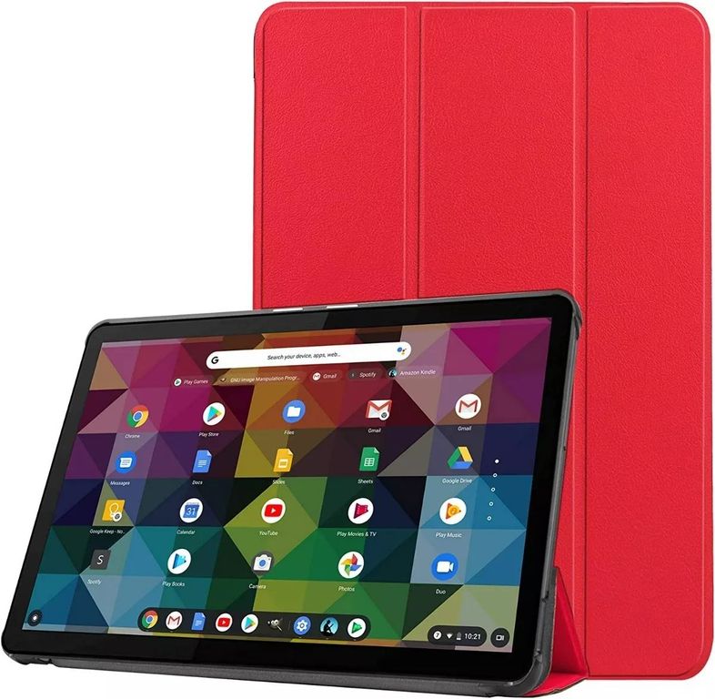 Funda Book Cover para Tablet Lenovo Chromebook Duet 10.1 X63