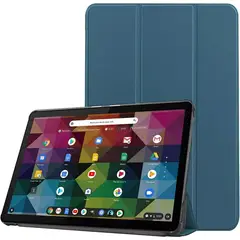 GENERICO - Funda Book Cover para Tablet Lenovo Chromebook Duet 10.1" X636 Verde