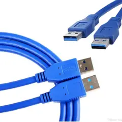 GENERICO - Cable Usb 3.0 Macho a USB 3.0 macho 1.8 Metros - Azul