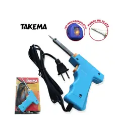 TAKEMA - Cautin tipo Pistola punta de plata 30W-70W ZD-60 Soldar
