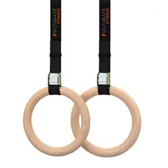 ULTIMATE FITNESS - Anillas de Madera