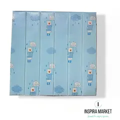 INSPIRA MARKET - Papel Tapiz Mural Decorativo Para el Hogar x 1 und Diseño Ositos