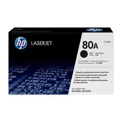 HP - Cartucho Toner 80A Negro Laserjet Pro 400 M401 M425