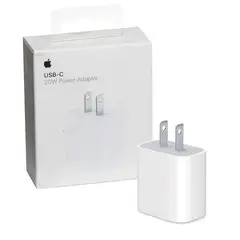 APPLE - Cargador 20W Tipo C Original Y Carga Rápida