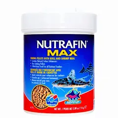GENERICO - Nutrafin Max Pellets Caida Lenta Con Krill Y Camarones 110 G