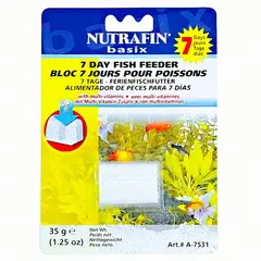 GENERICO - Nutrafin Basix Alimento Para Peces De 7 Dias Vacaciones 35gr