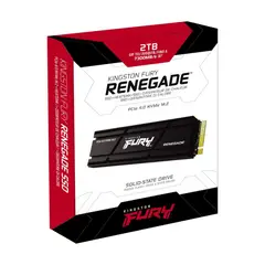 KINGSTON - SSD disco solido FURY Renegade 2TB Disipador PCIe 4.0 M.2 PS5 Ready