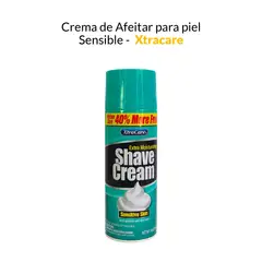 GENERICO - Crema de afeitar xtracare 396 gr - para piel sensible
