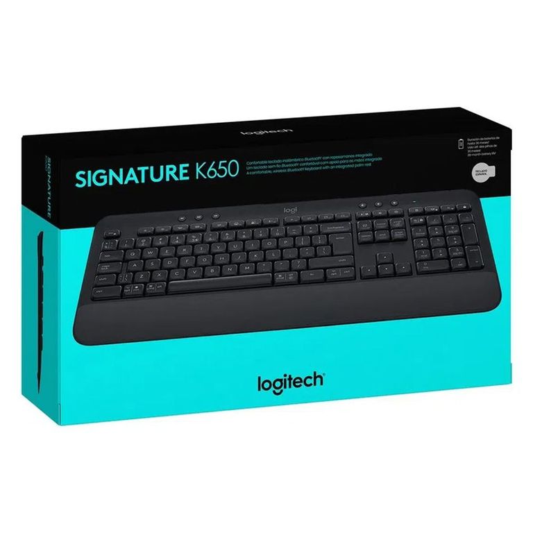 Teclado K650 Signature Ecofriendly - Negro