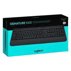 LOGITECH - Teclado K650 Signature Ecofriendly - Negro