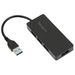 TARGUS - Hub Usb 4 Puertos Usb-A 3.0 Black Ach124Us