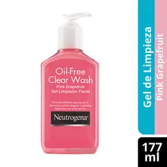 NEUTROGENA - Limpiador Facial Oil Free Pink Grapefruit 177Ml_123