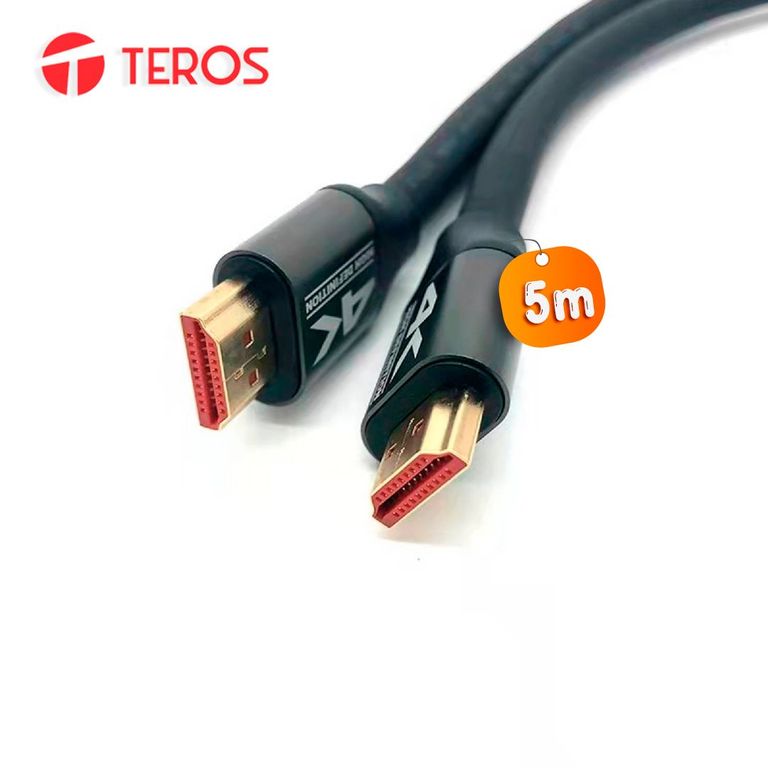 Cable HDMI 2.0 TE-7125N 5 metros 4K x 2K - Negro