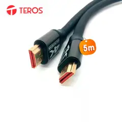 TEROS - Cable HDMI 2.0 TE-7125N 5 metros 4K x 2K - Negro