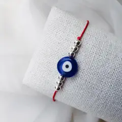 INTUERI - Pulsera Ojo Turco Azul