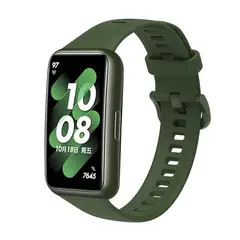 GENERICO - Correa Para Huawei Band 7 Verde Militar