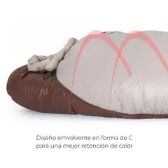 NATUREHIKE - Sleeping bag de pluma Snowbird -15°C -