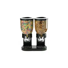 LH ELECTRONIC - Contenedores de cereales doble negro