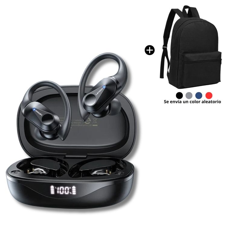 Audifonos Bluetooth LP75 TWS 2022 + Mochila Basic Regalo