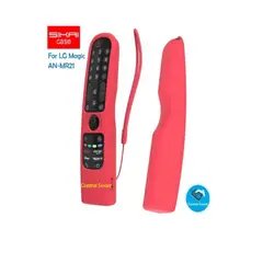 LH ELECTRONIC - Funda Silicona an-mr21ga Para Control Remoto LG Rojo
