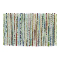 GENERICO - Alfombra Chindi Estampado Verde 120x180cm