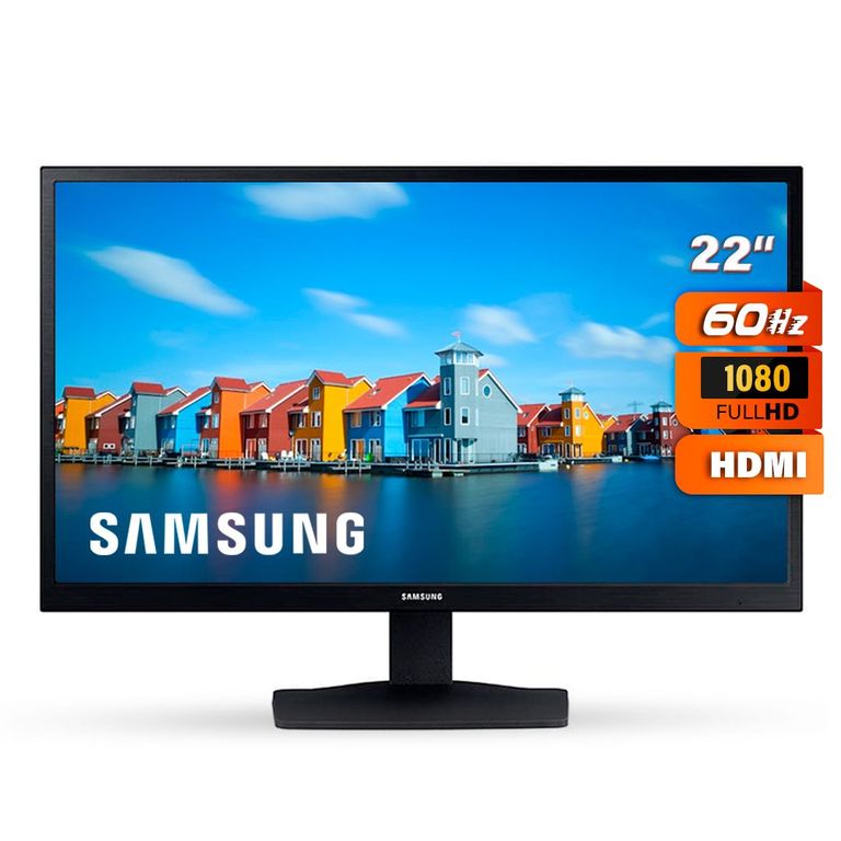 Monitor 22" Full HD 1080 HDMI VGA - LS22A33ANHLXPE