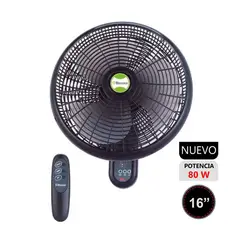 BOSSKO - Ventilador de Pared Control Remoto BK-8210PD