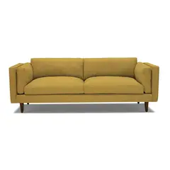 FABIANI HOME - Sofa Eva 3 Cuerpos Mostaza