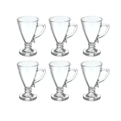 INSPIRA - Set de 6 Copas de Vidrio para Postre