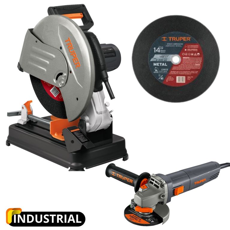 Combo amoladora INDUSTRIAL Tronzadora cortadora de metales