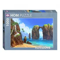 HOM PUZZLE - Rompecabezas 1000 pzs Horizons - Playa Indigo