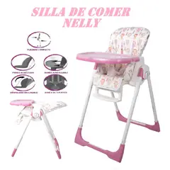 EBABY - Silla de Comer Nelly Pegable beige