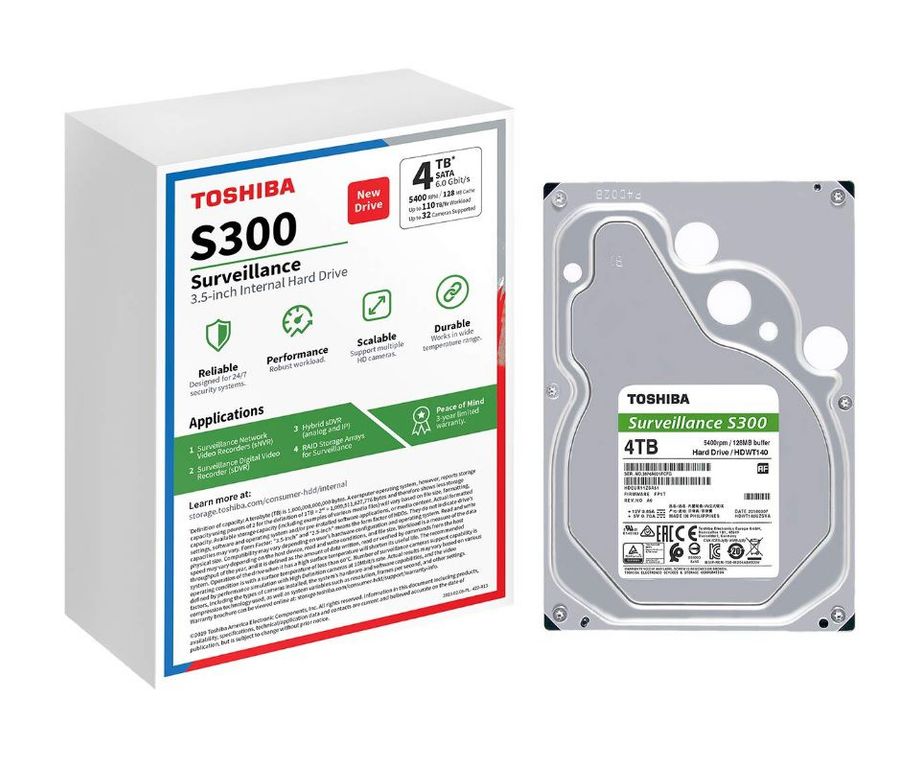 Disco Duro - Hdd 4tb 3.5 - Para Video Vigilancia