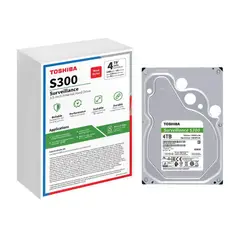 TOSHIBA - Disco Duro - Hdd 4tb 3.5 - Para Video Vigilancia