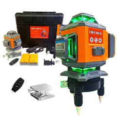 IMPORTADO MC - Nivel Láser Verde 4D 16 Líneas 360 grados